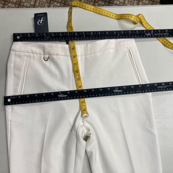ADRIANNA PAPELL Women’s‎ White Pants Size 6 Bi Stretch Kate Fit New With Tags - Picture 11 of 12